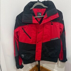 The North Face Red and Black Steep Tech Jacket